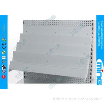 Powder Coating Store Retail Display Shelves Levels , 4 Leve